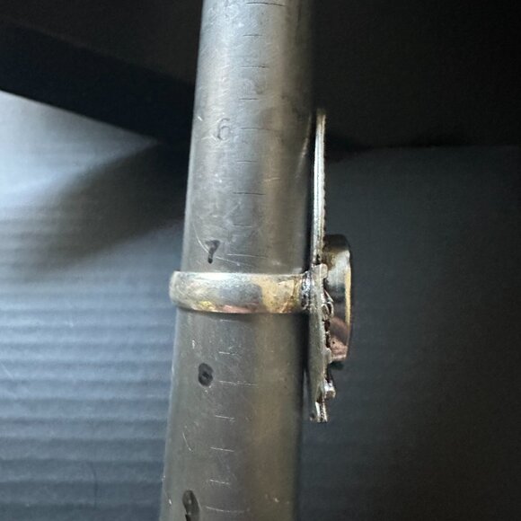 Rare Unusual Artisan Sterling Silver Ring .925 - Picture 4 of 4